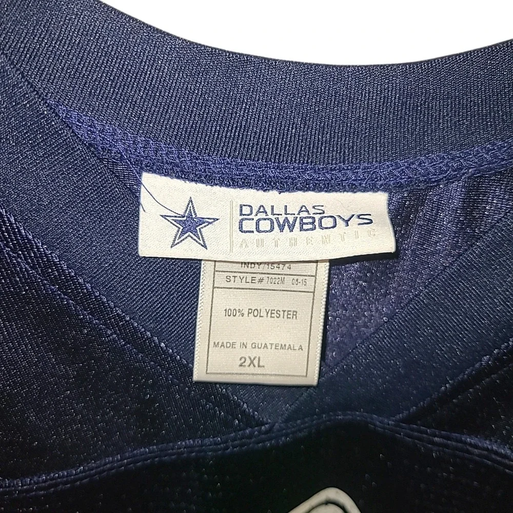 Dallas Cowboys Tony Romo #9 Jersey 2XL Navy Blue NFL Football Vintage 2000s